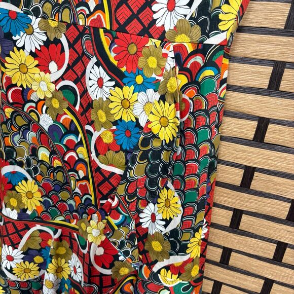 Alice & Olivia‎ Kirby Ruffled Floral Print Dress Size 0 - Picture 7 of 11